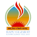 Bapu Gujarat Knowledge Village Logo