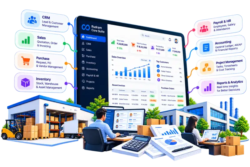 Rudram Core Suite platform architecture preview