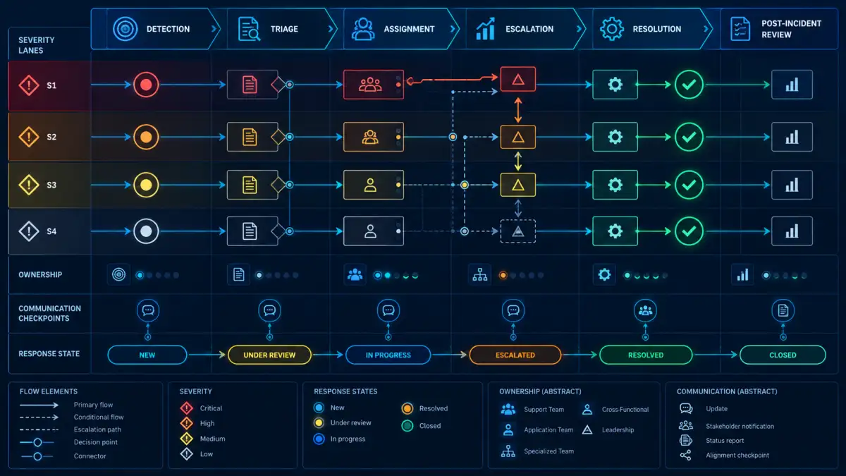 Guaranteed SLA Response Time and Incident Escalation Matrix