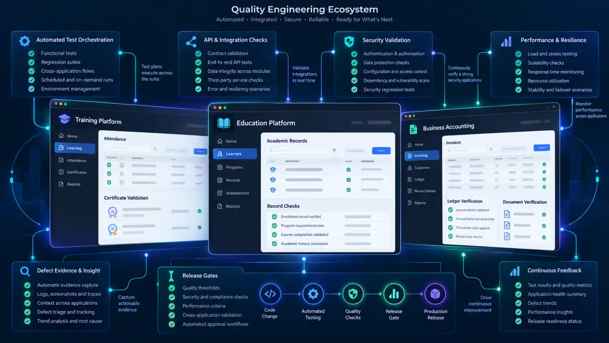 Production Quality Engineering Architecture in Rudram Enterprise Software Suite